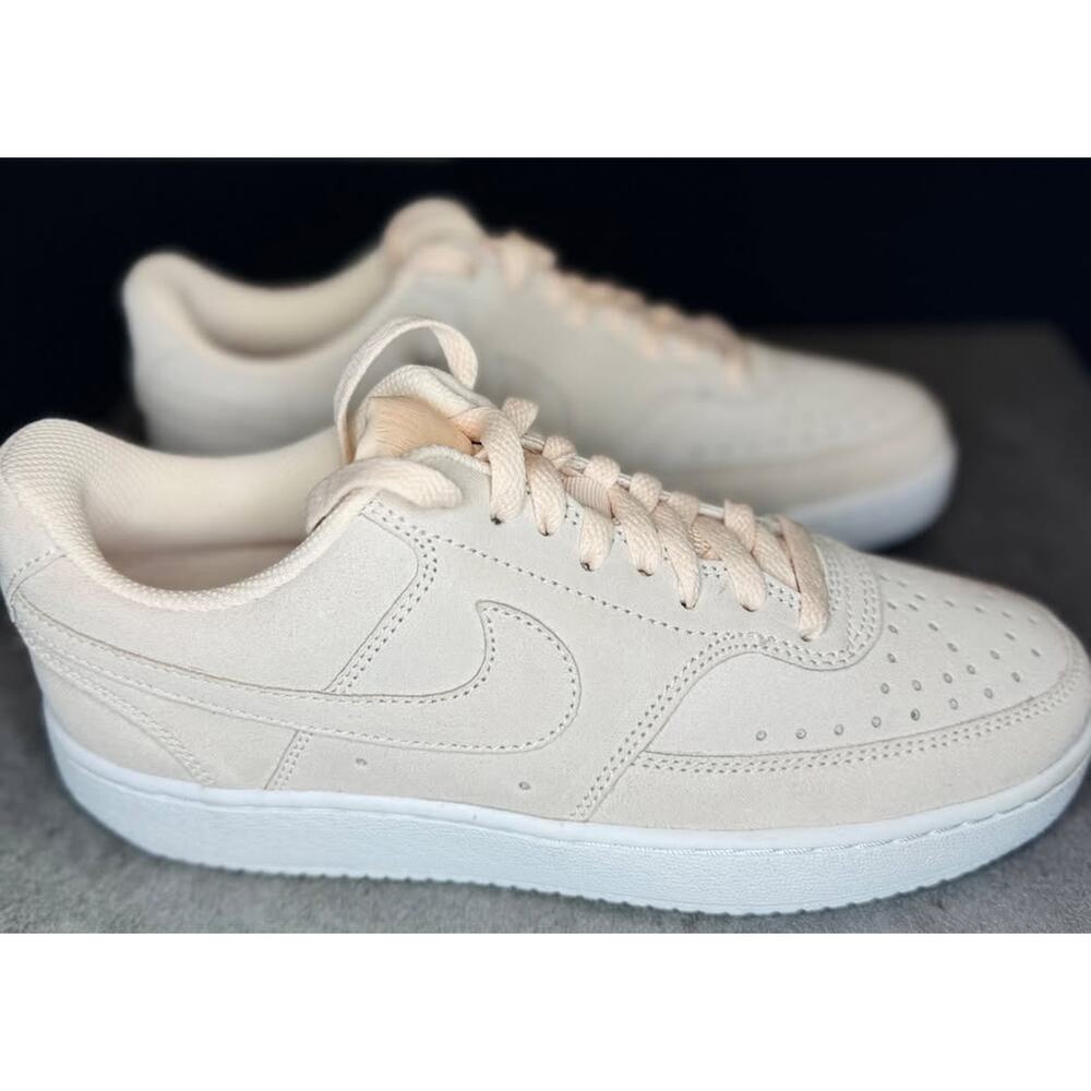 Nike Women's Court Vision Low 'Orange Pearl' size 8 women brand new!